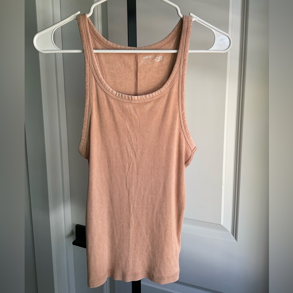 NWOT Aerie Ribbed Tank Top In Vintage Terracotta